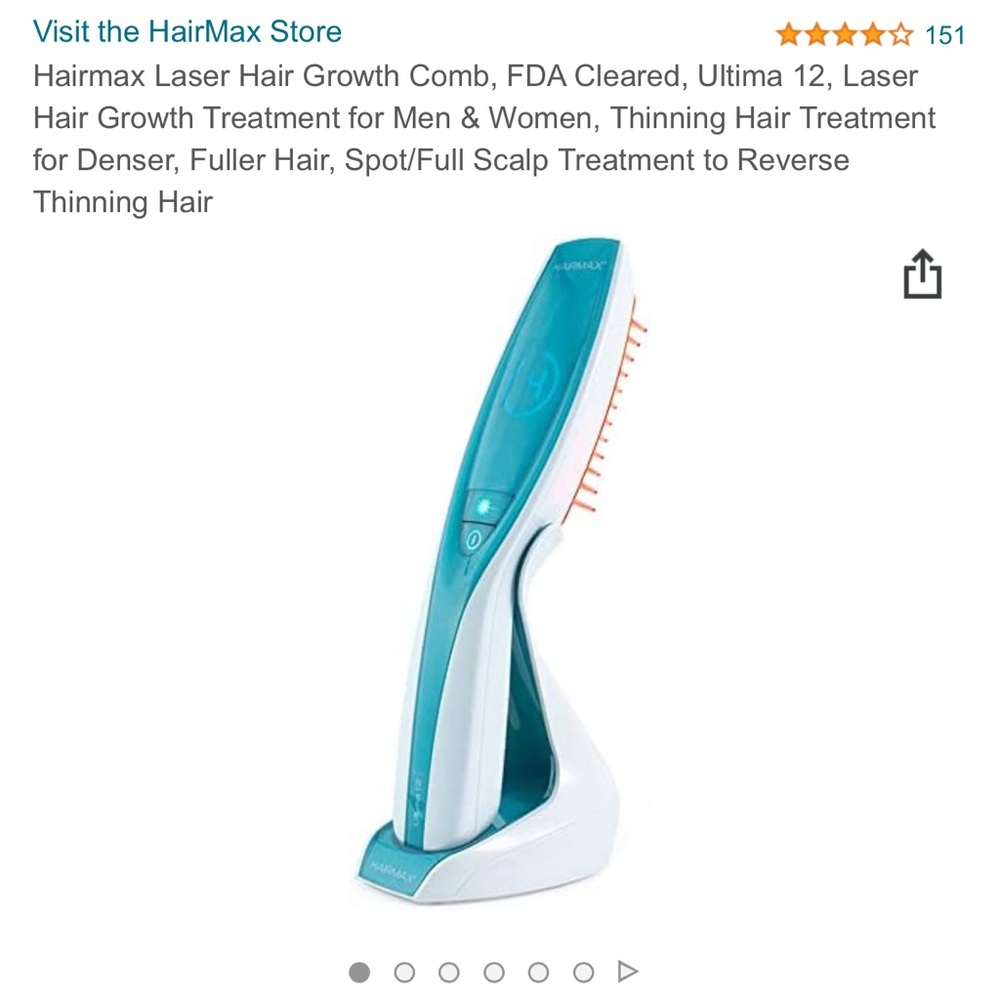 BRAND NEW NEVER USED Hairmax Pro 12!